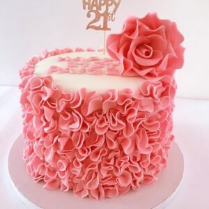 Flower Cream cake for Her