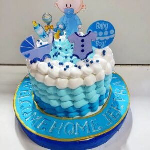 Welcome Baby Boy Cake