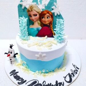 Frozen - Elsa & Anna Cake DCC2
