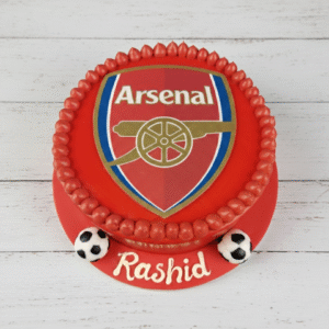 Arsenal Theme Cake