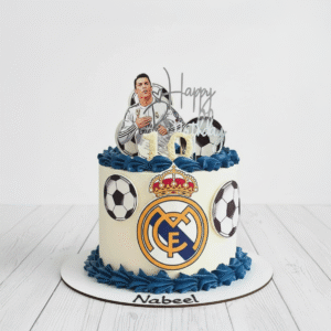 Real Madrid Football cake