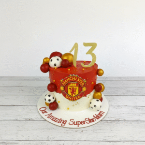 Manchester United Football Cake