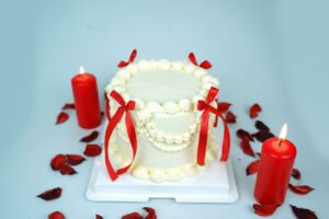 Red Vintage Cake