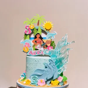 Moana Theme Design Cake