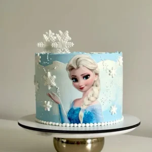 Frozen Elsa Theme Cake