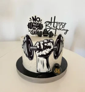 Gym Power Cake