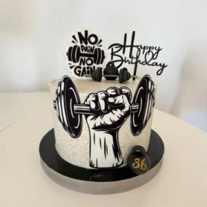 Gym Power Cake