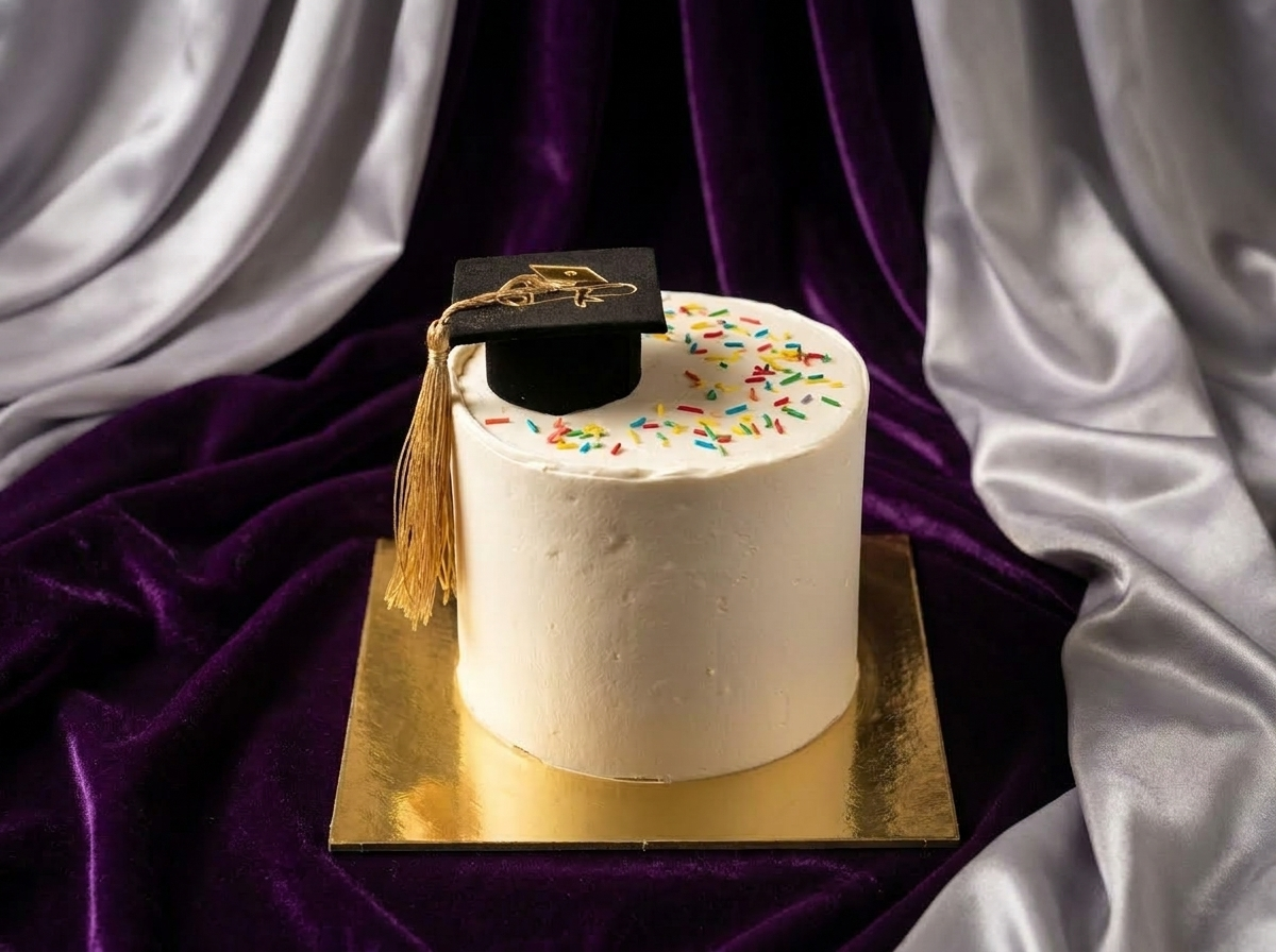 Graduate Cap bento Cake